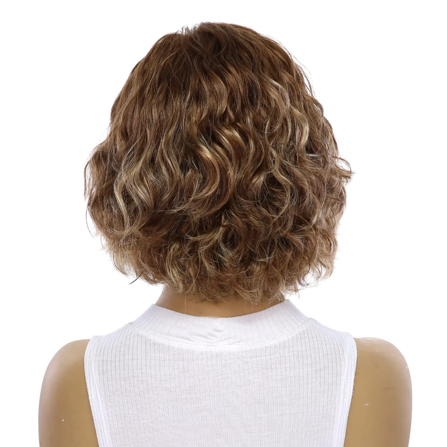 12" Halle Silk Top Wig Light Brown Babylight Wavy