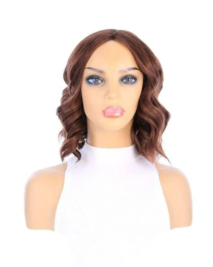 13" Victoria Silk Top Wig Auburn