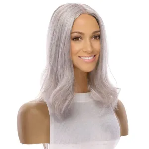 14" Emerald Silk Top Topper Snow Grey