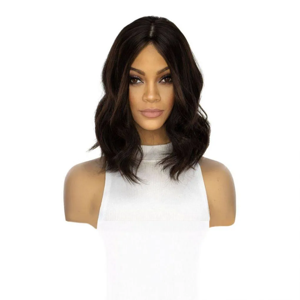 14" Emerald Silk Top Topper Soft Black