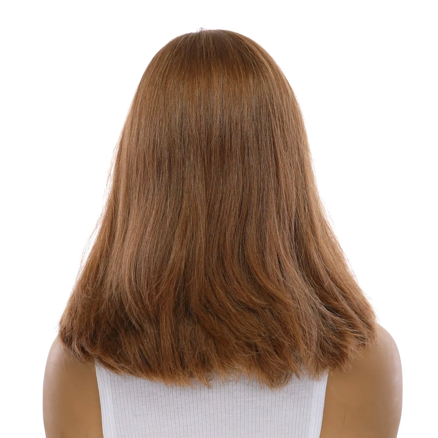 16" Luxe Silk Top Wig #14 Dark Blonde