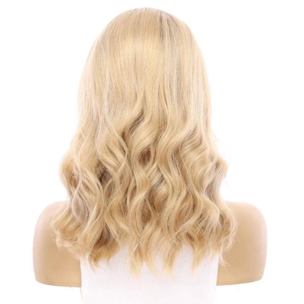19" Nicole Silk Top Wig Golden Blonde