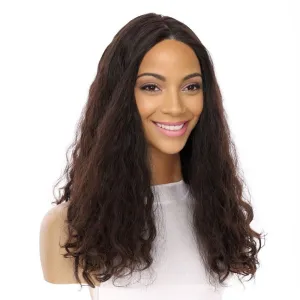 20" Luxe Silk Top Wig #2 Neutral Dark Brown Wavy