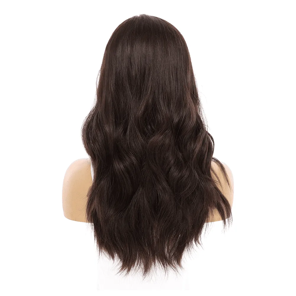 22" Reese Silk Top Wig Dark Brown