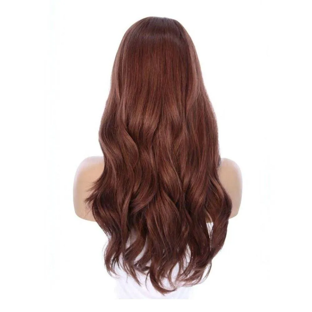 24" Gisele Silk Top Wig Auburn