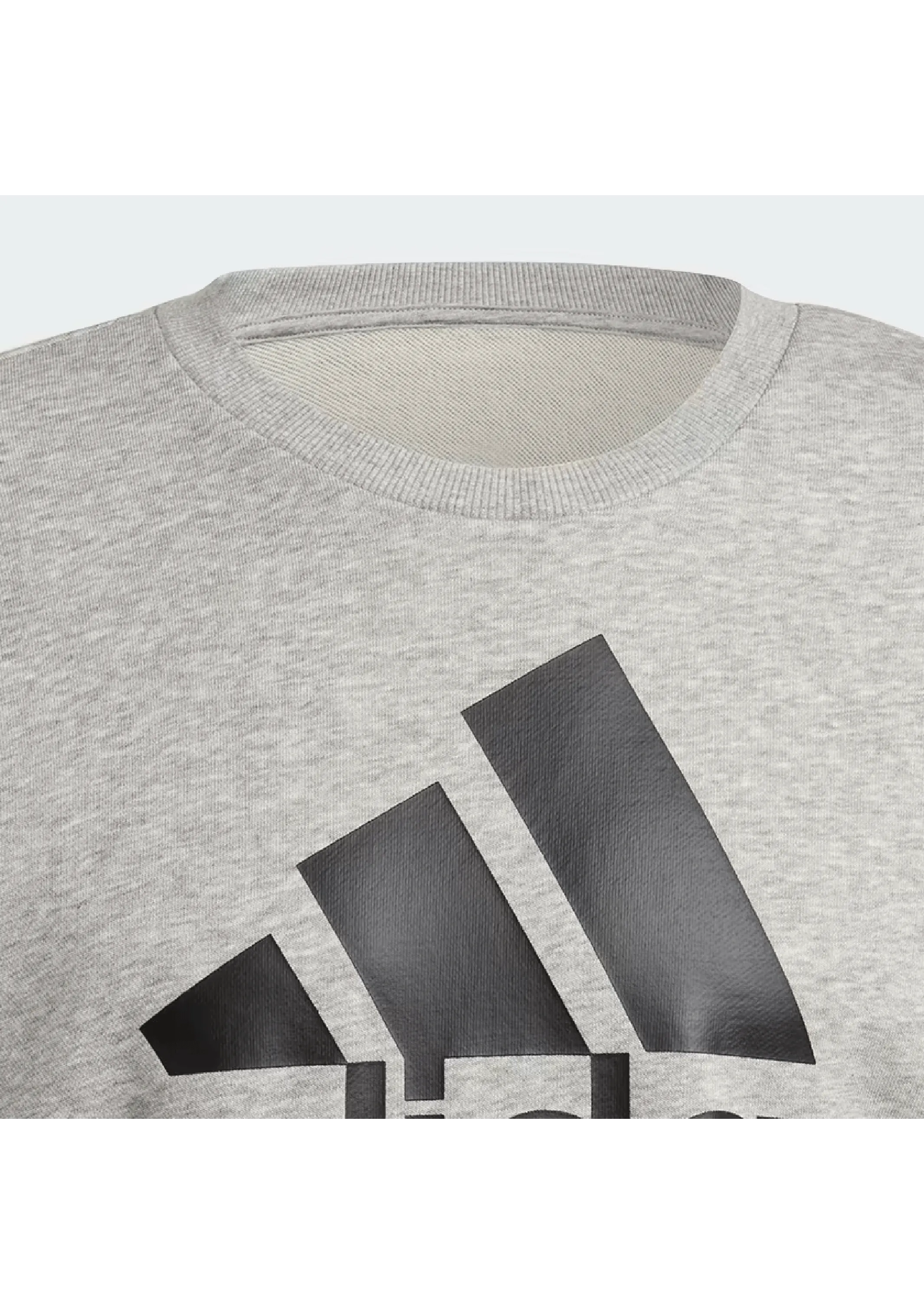 Adidas Mens Big Logo Sweatshirt Gray