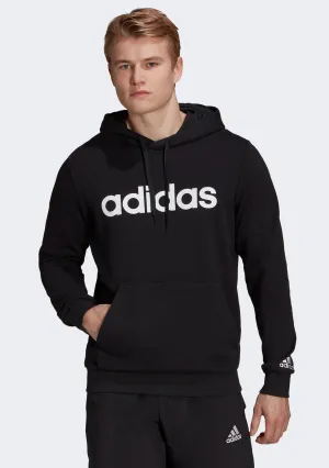 Adidas Mens Linear Logo Full Length Hoodie