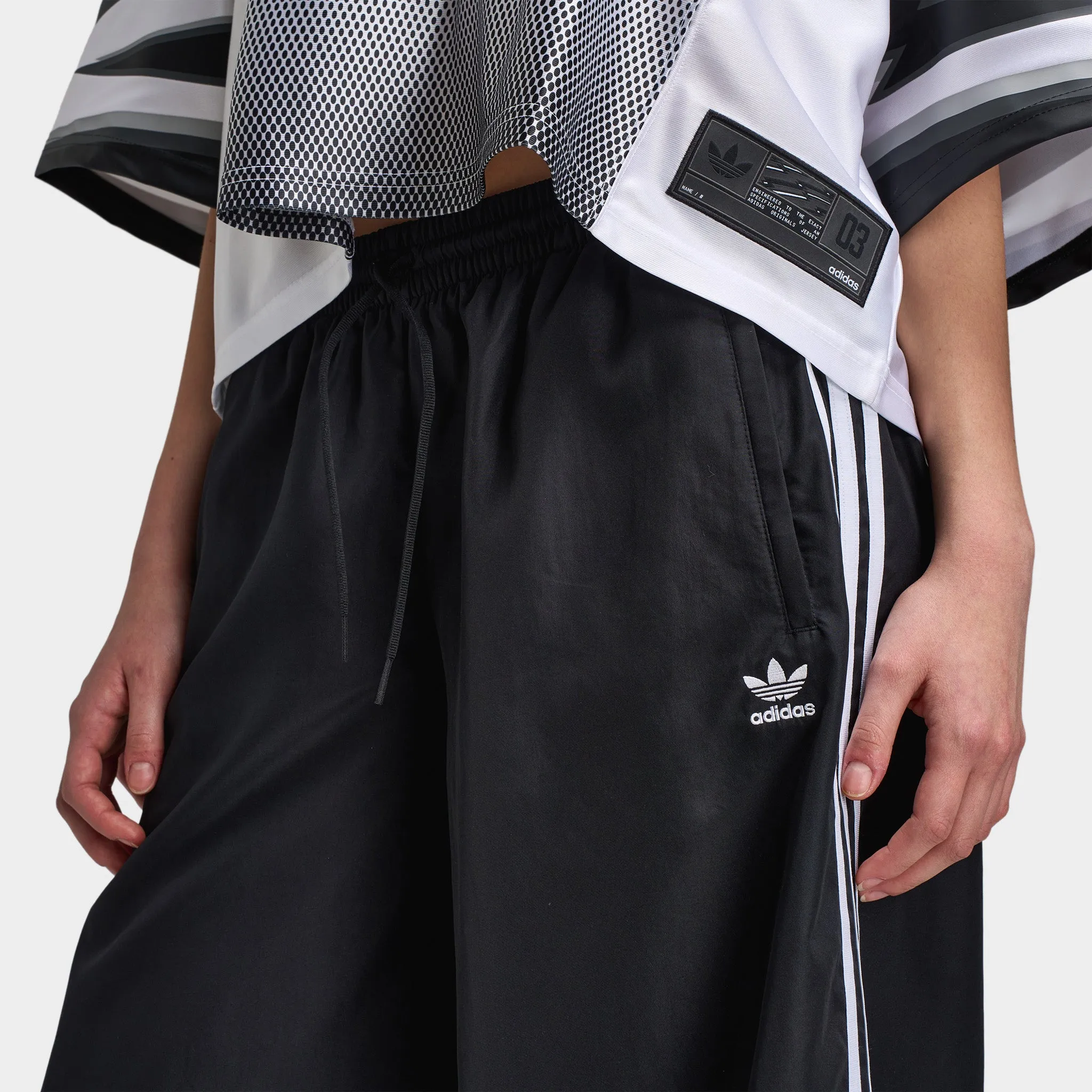 adidas Women's Adilenium Season 3 Oversized Track Pants / Black