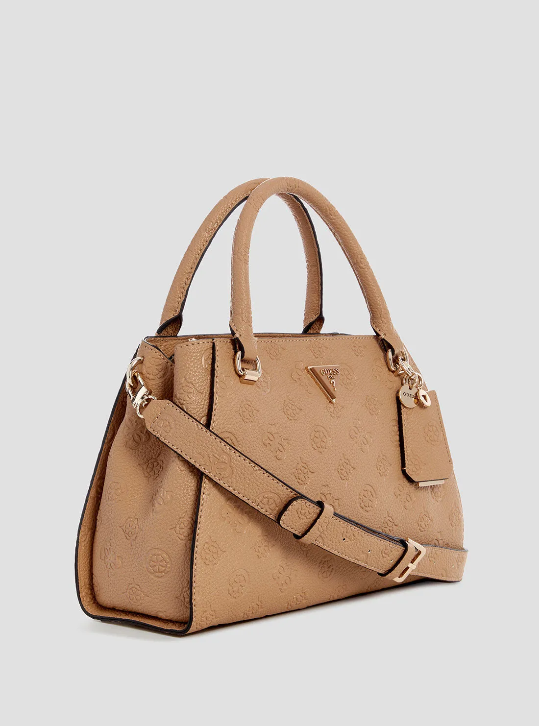 Beige Cresidia Luxury Satchel Bag