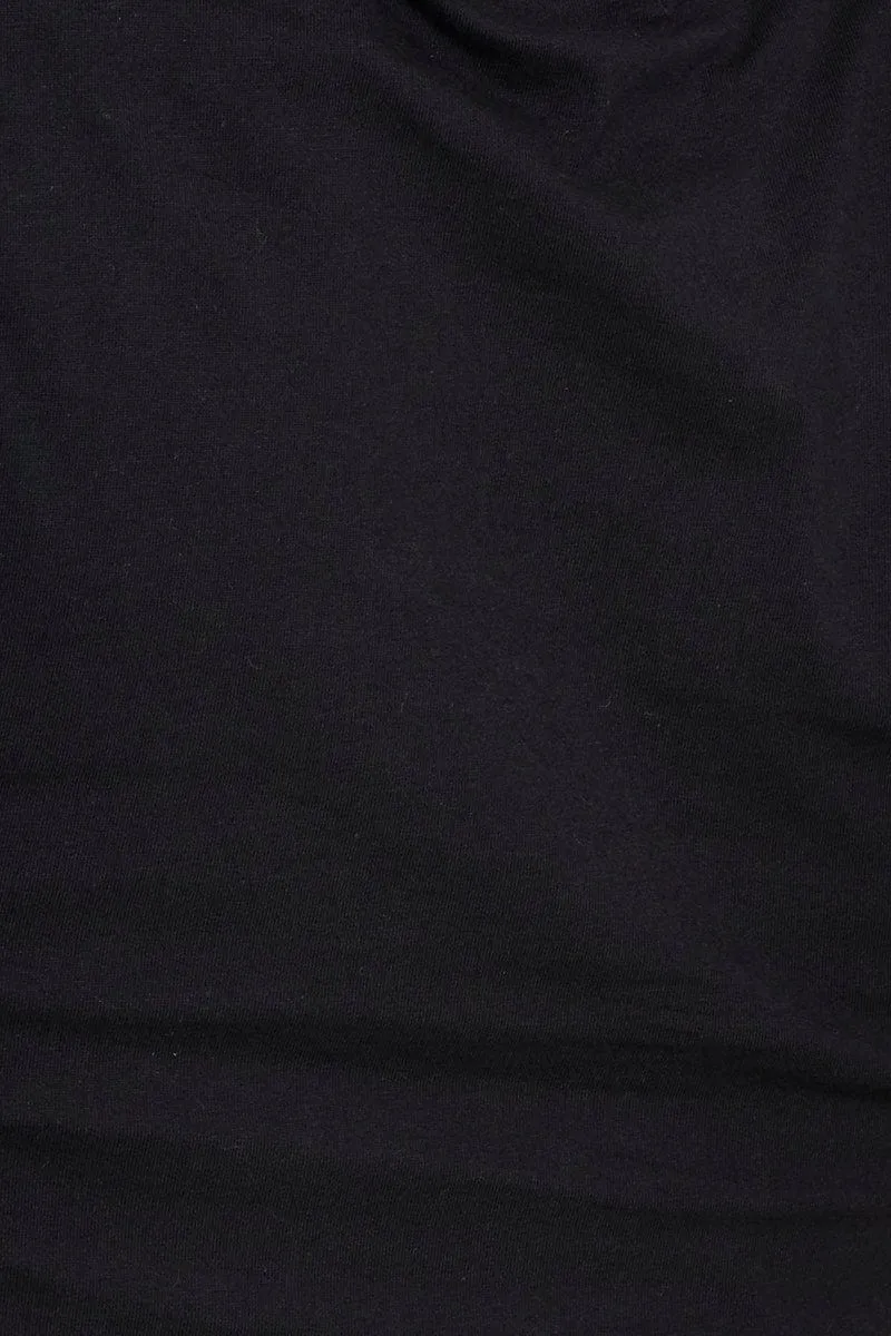 Black Crop Top
