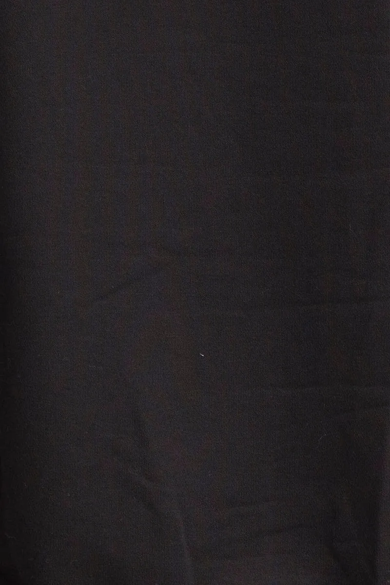 Black Hoodie Long Sleeve