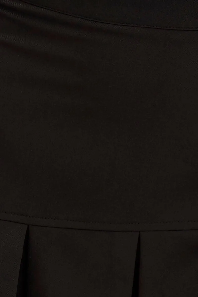 Black Tennis Skirt
