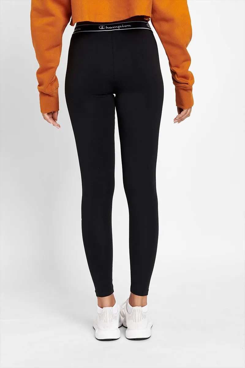 Champion Women’s Script Logo Tights Black