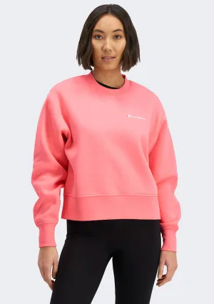 Champion Womens SPS Graphic Crop Pullover