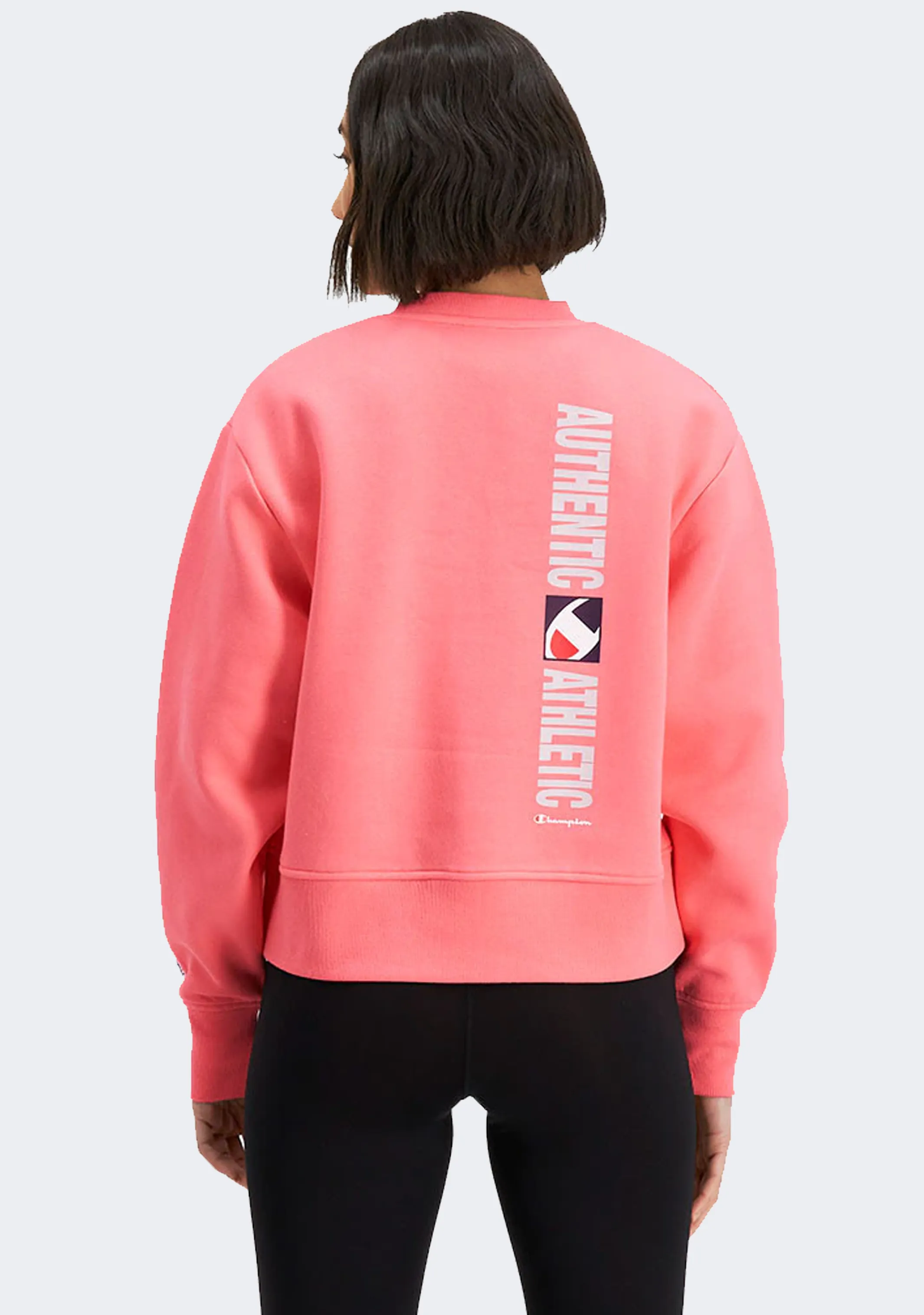 Champion Womens SPS Graphic Crop Pullover
