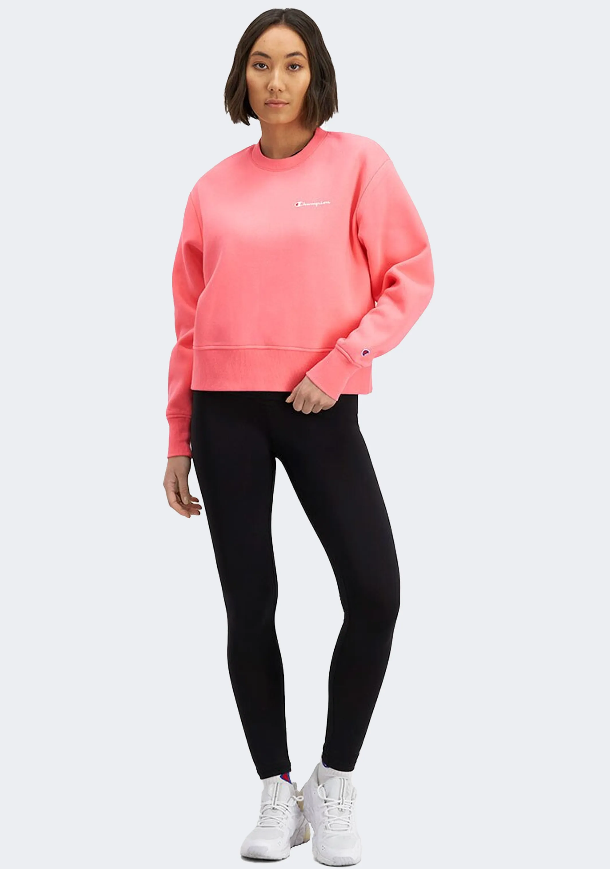 Champion Womens SPS Graphic Crop Pullover