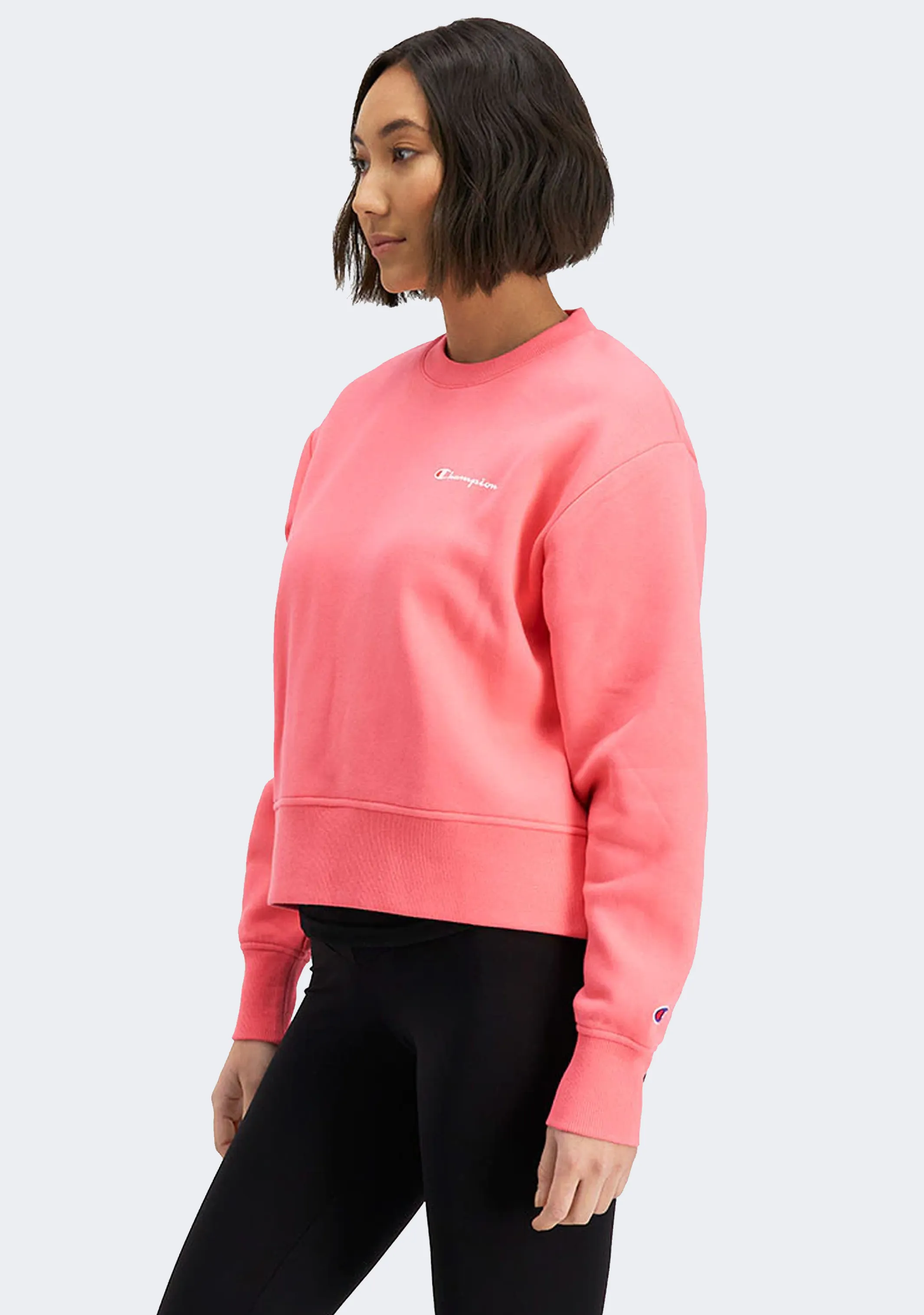 Champion Womens SPS Graphic Crop Pullover