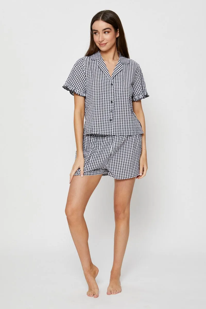 Check Pyjamas Set