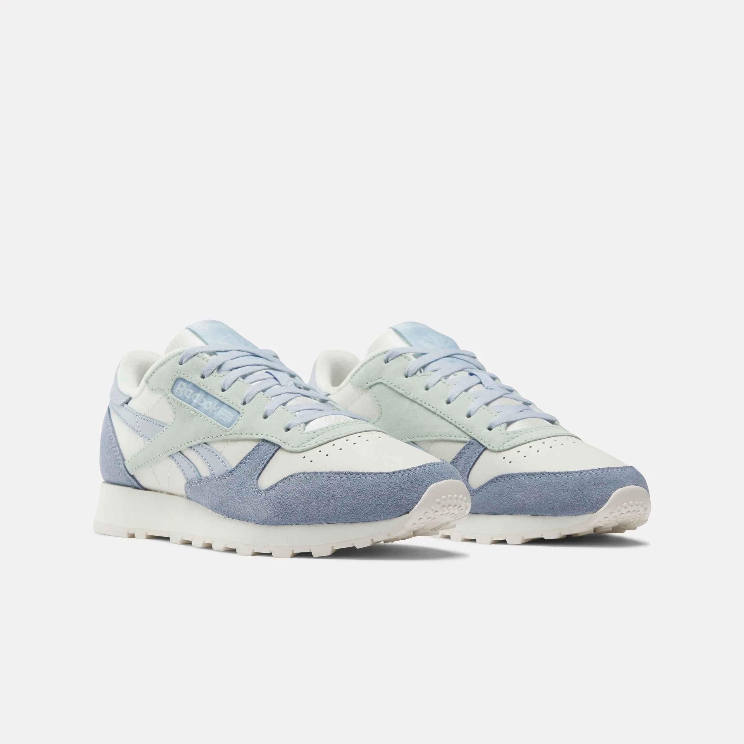Classic Leather Chalk/Pale Blue/Vintageblue