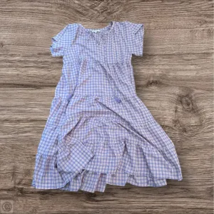 Dress Casual Short By Clothes Mentor In Plaid Pattern, Size: L