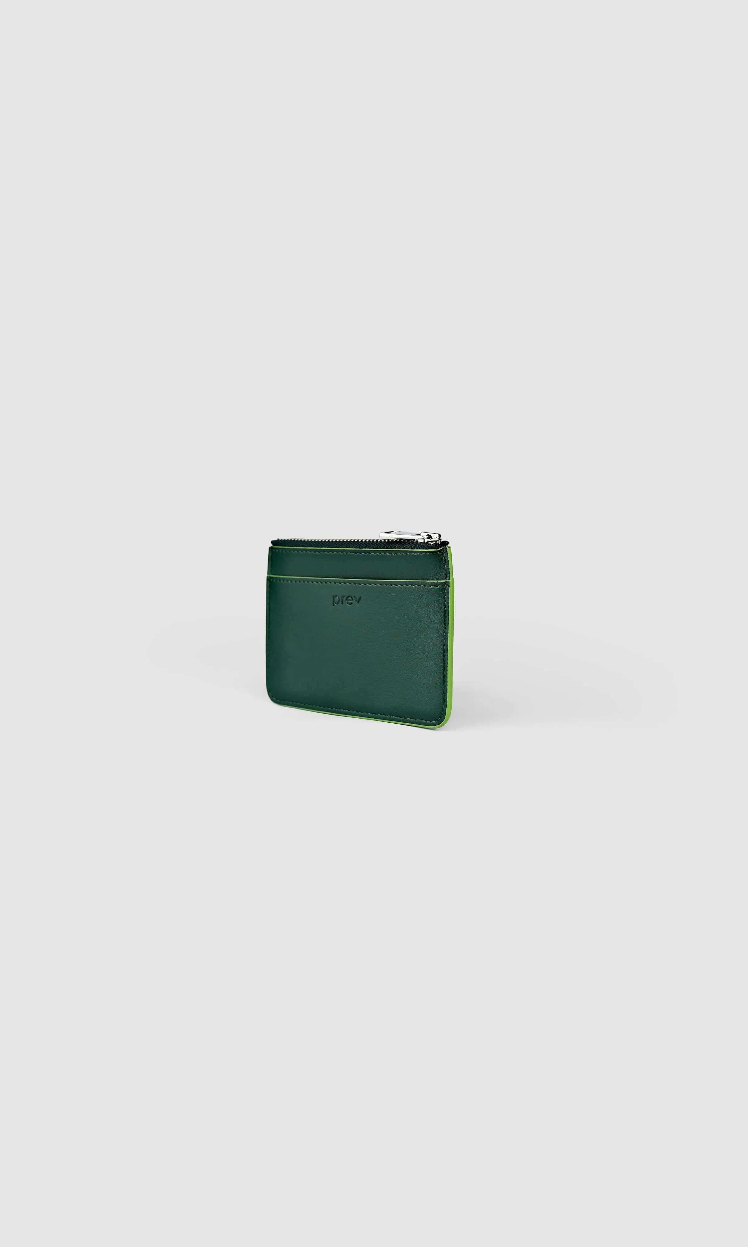 Egalite Vegan Apple Leather Card Holder | Green