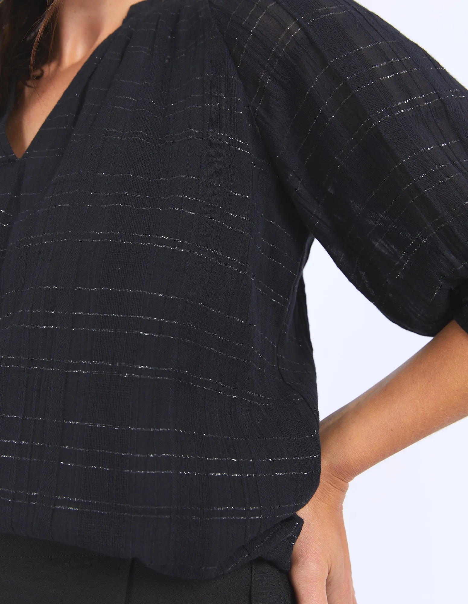 Elm Isabella Blouse Black