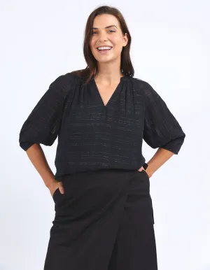 Elm Isabella Blouse Black