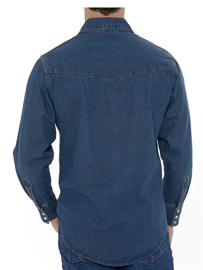 Ely & Walker Classic Denim Western Shirt 15202950-75