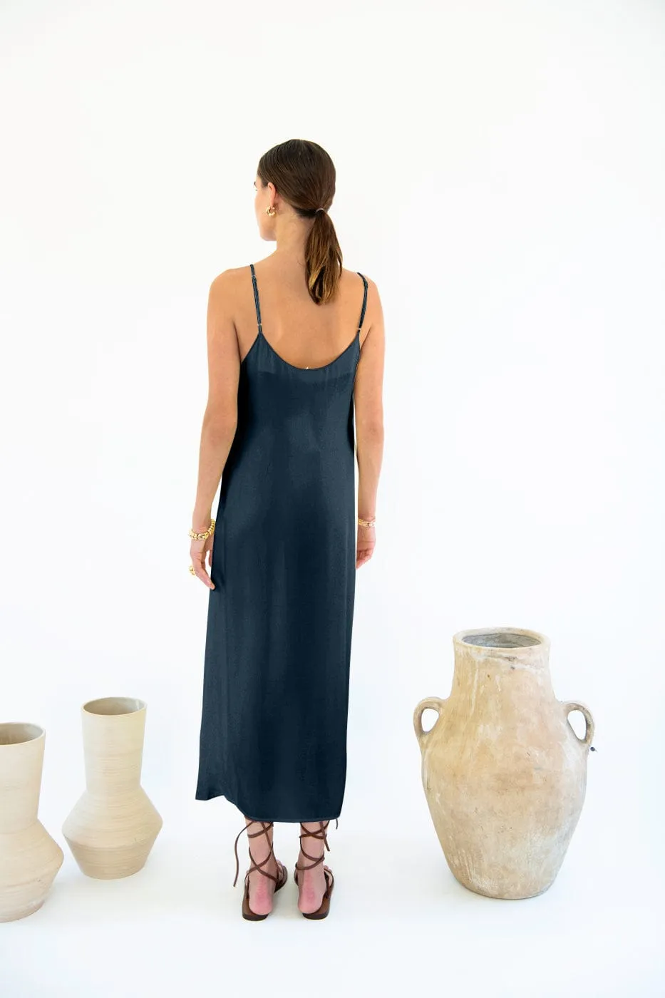 Gitta Satin TENCEL™ Slip Dress | Multiple Colours
