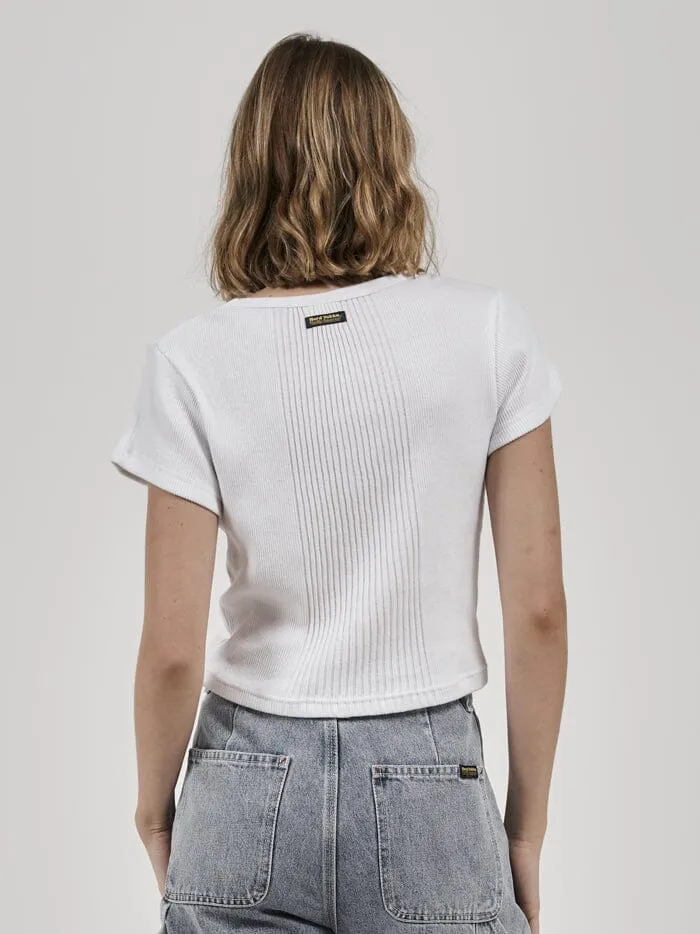 Hard Yakka x Thrills Micro Tee - White
