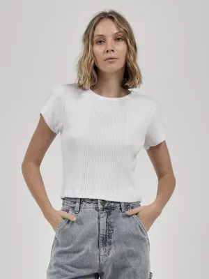 Hard Yakka x Thrills Micro Tee - White