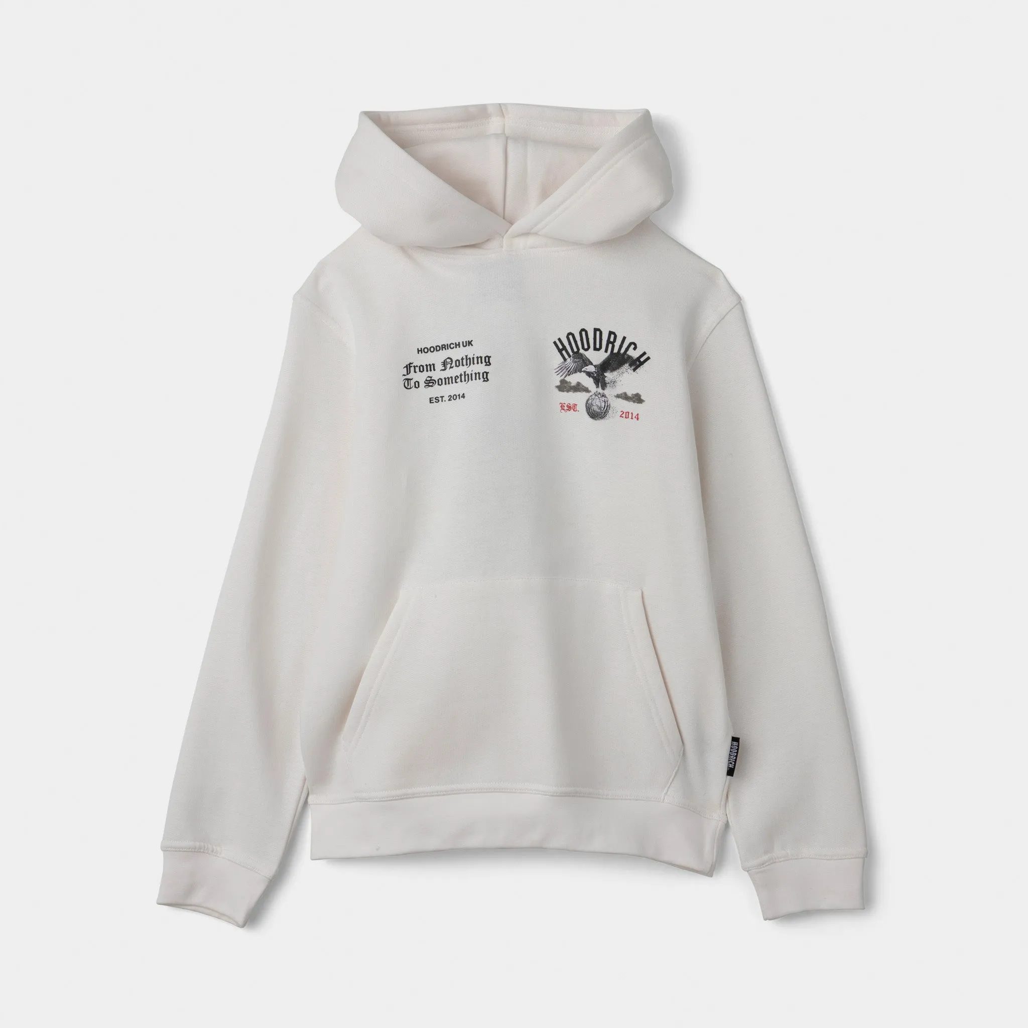 Hoodrich Juniors' Eagle Hoodie Blanc De Blanc / Black - Lychee