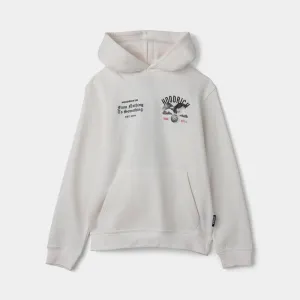 Hoodrich Juniors' Eagle Hoodie Blanc De Blanc / Black - Lychee