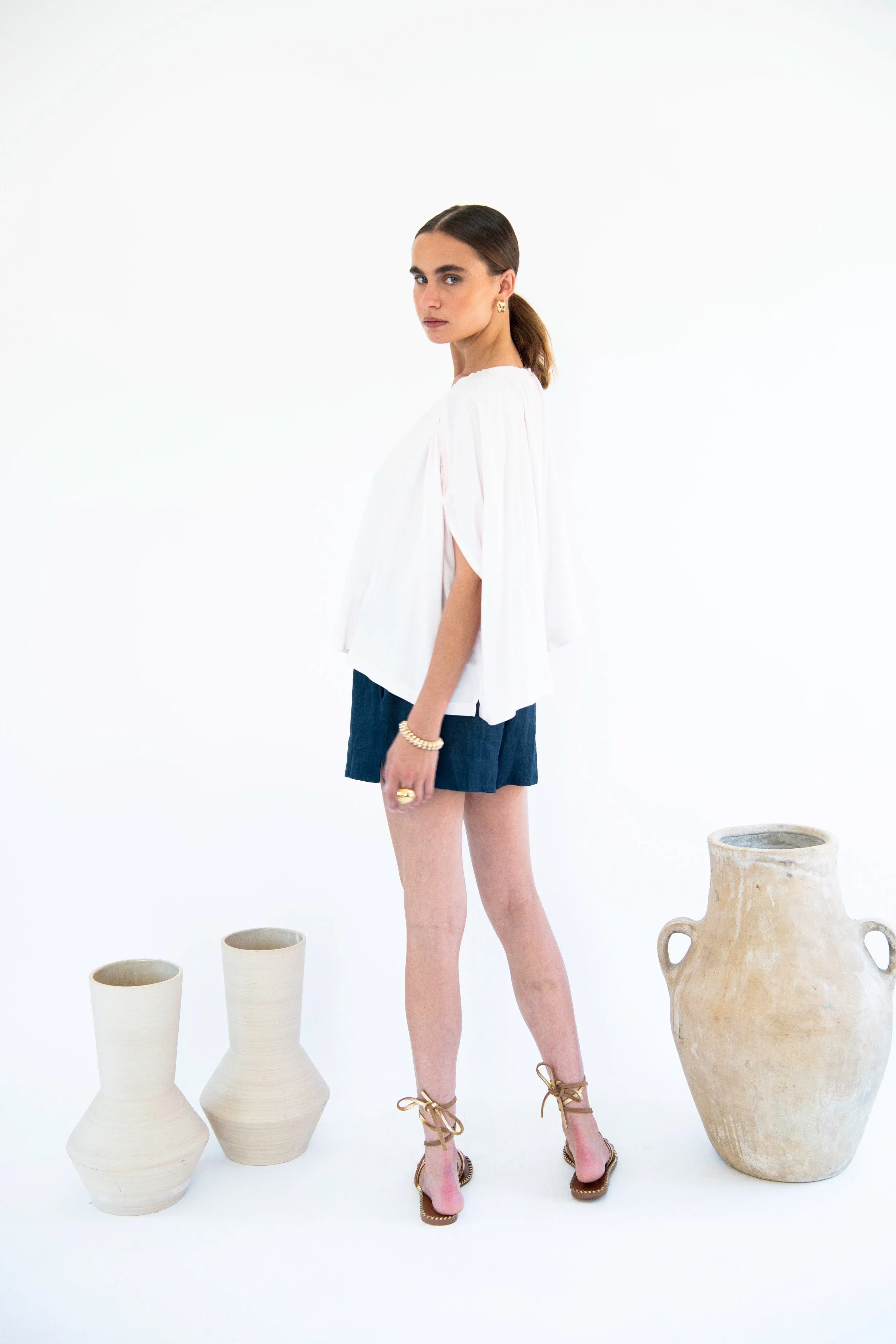 Julietta Satin TENCEL™ Blouse | Multiple Colours