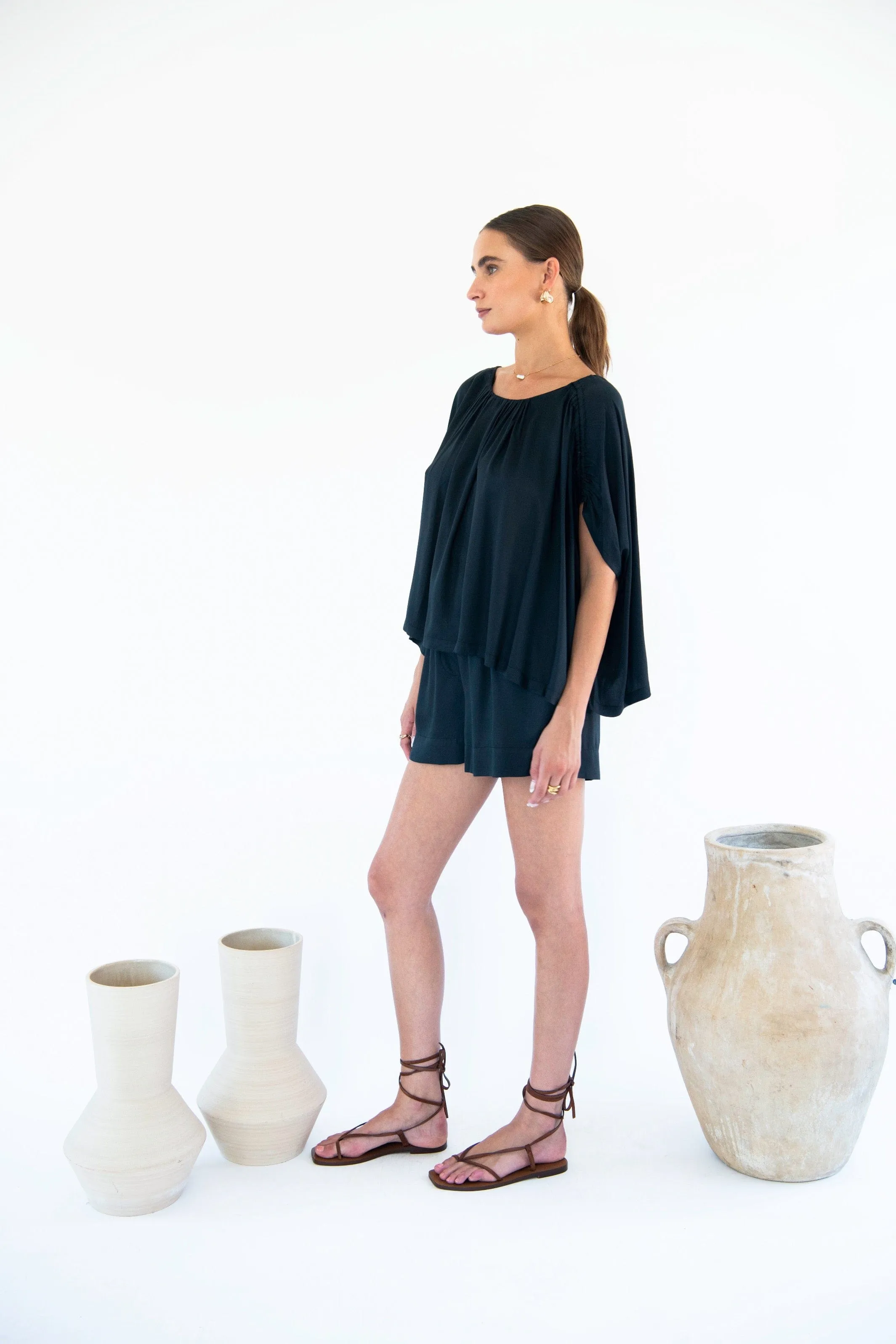 Julietta Satin TENCEL™ Blouse | Multiple Colours