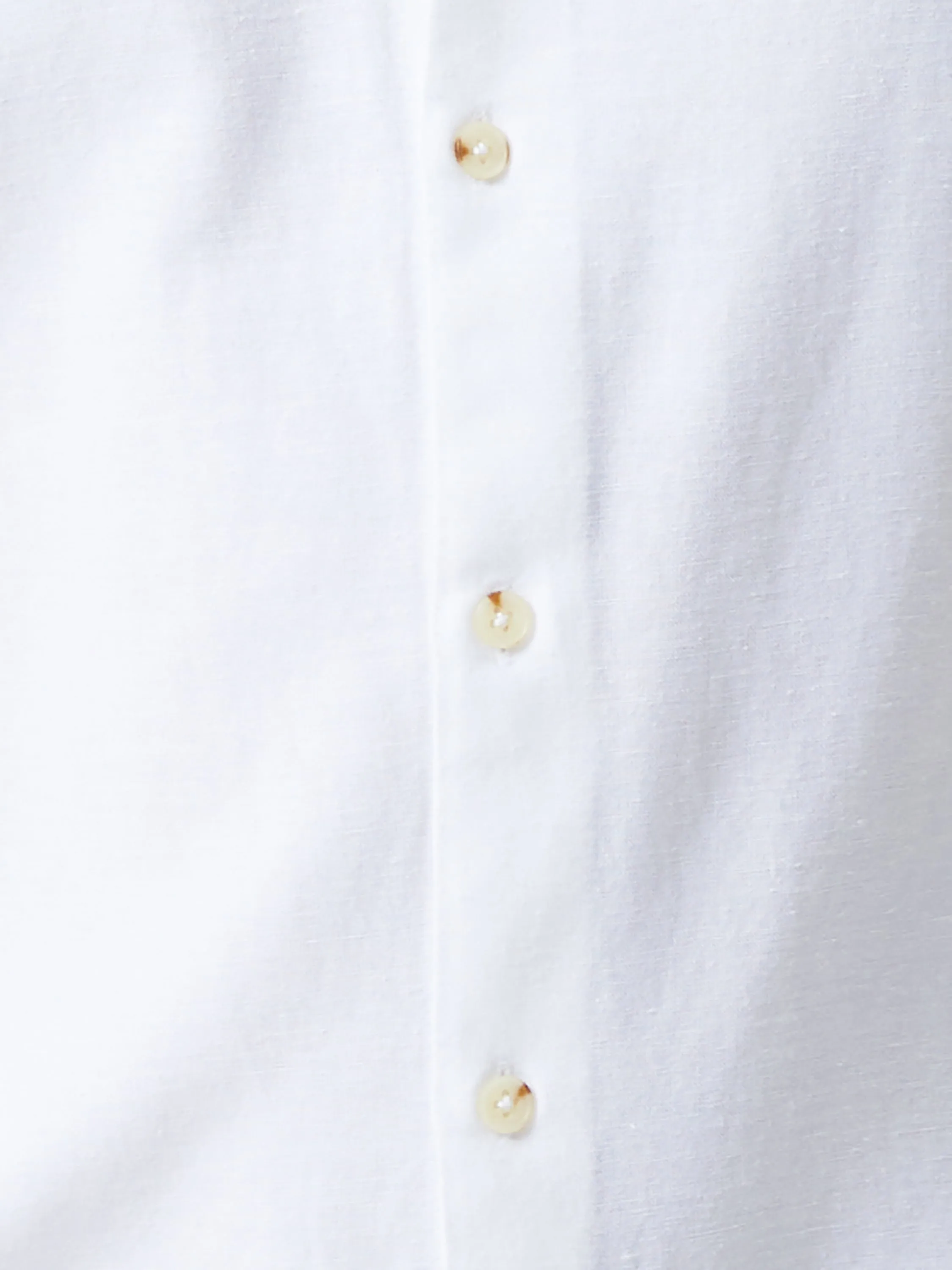 Long Sleeve Linen Blend Shirt