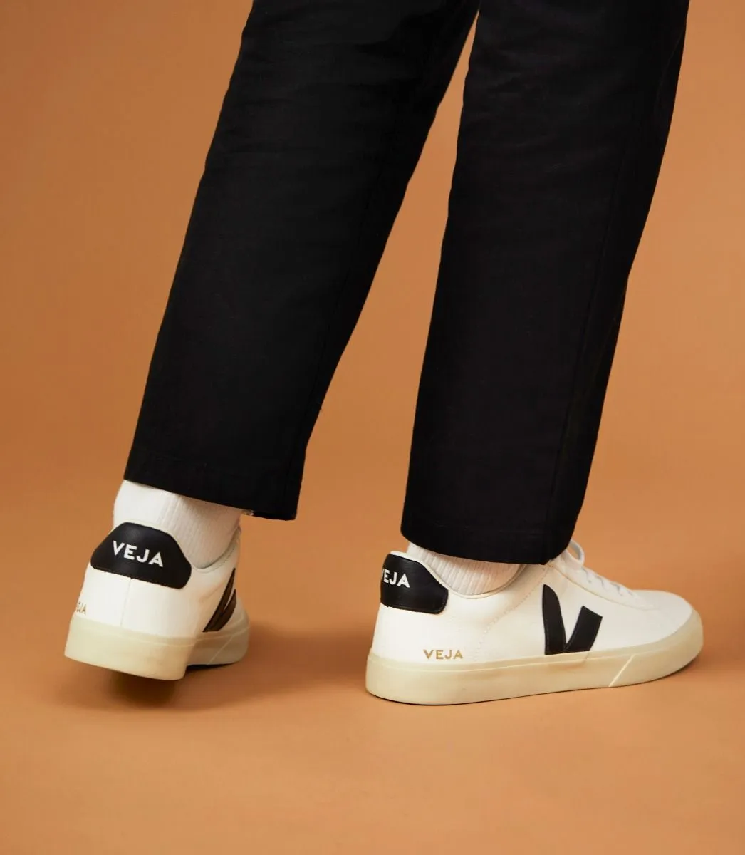 Men's Campo Chromefree Leather White Black