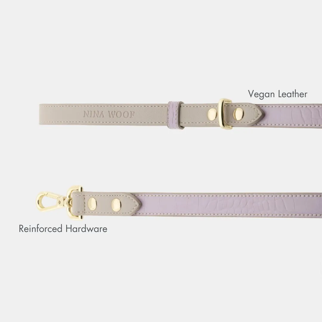 Milan Vegan Leather 4ft Leash | Multiple Colours