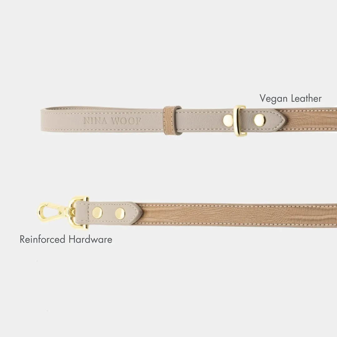 Milan Vegan Leather 4ft Leash | Multiple Colours