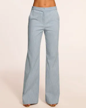 Naima Textured Mid-Rise Pant