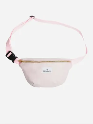 Natural Cotton Canvas Bum Bag | Blush Pink