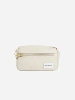 Natural Cotton Canvas Hip Bag | Desert Sand