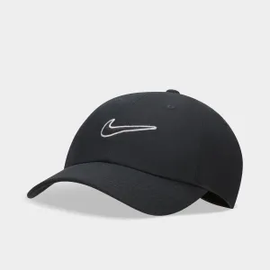 Nike Club Unstructured Swoosh Cap Black / Black