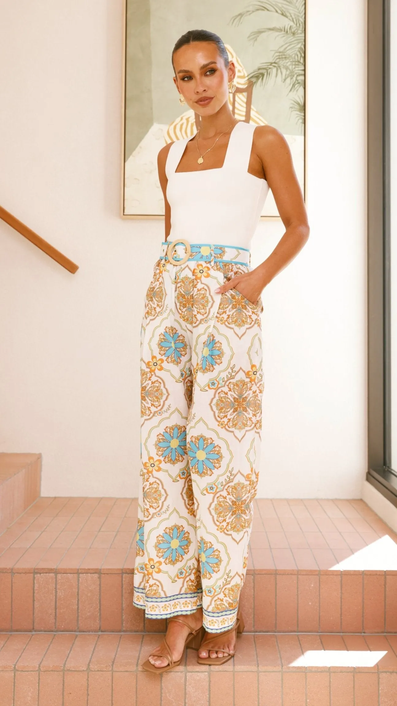 Paricia Pants - Supernova Print