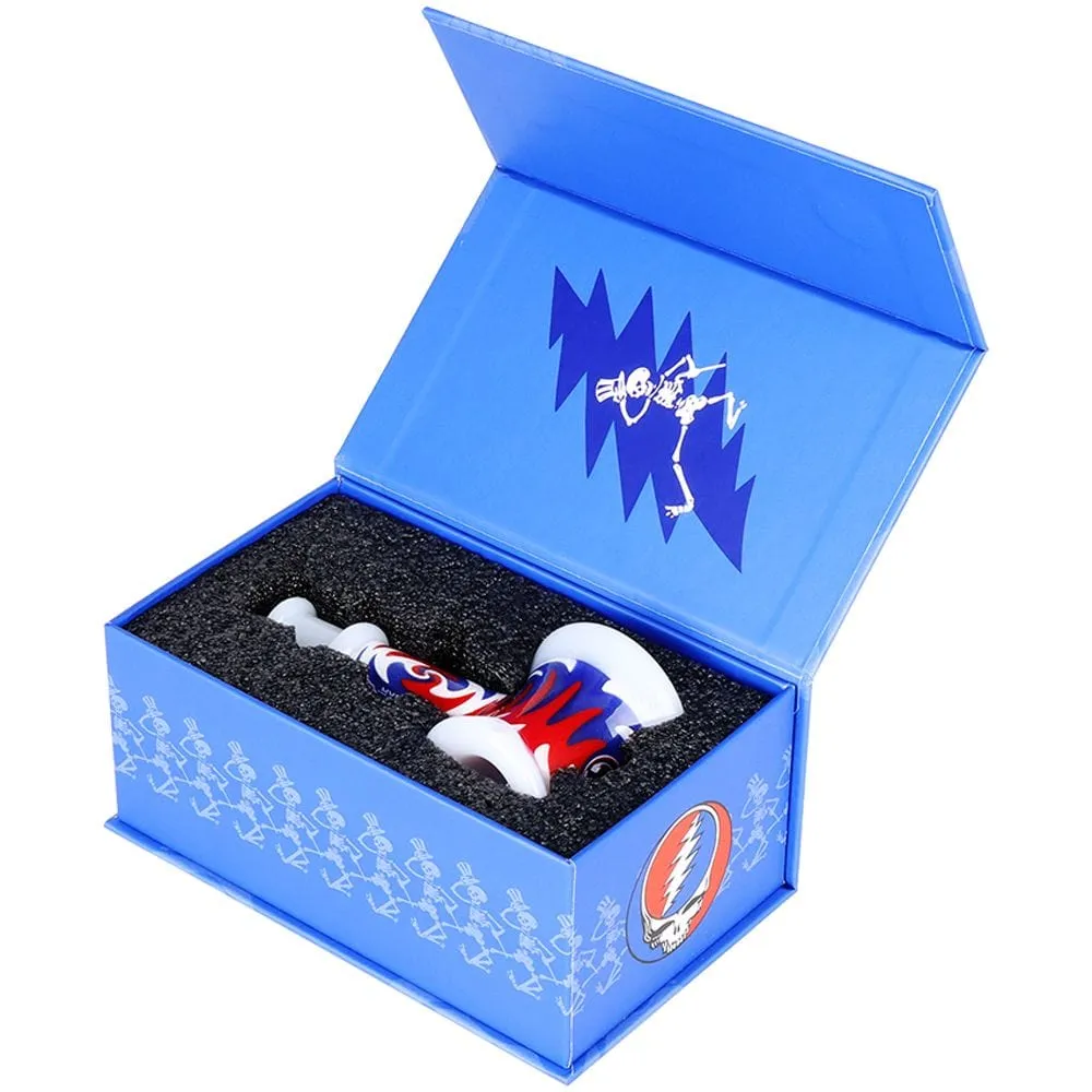 Pulsar x Grateful Dead Bolt Wig Wag Glass Hammer Hand Pipe