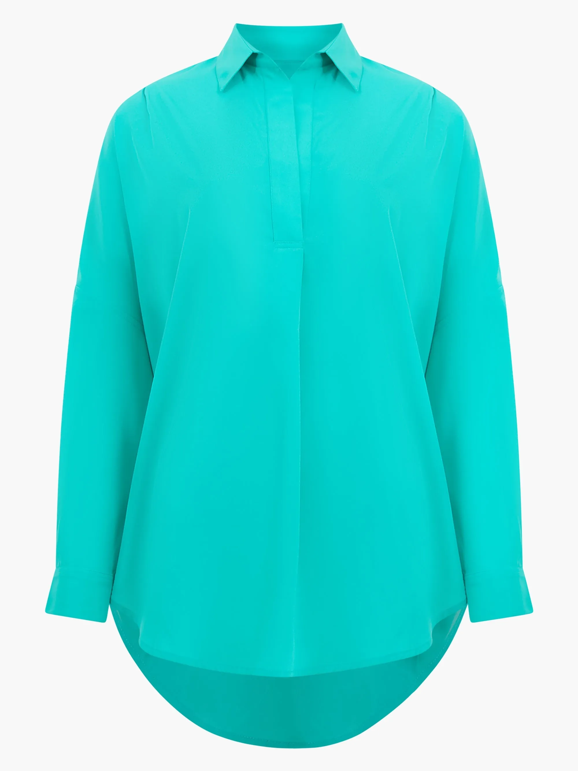 Rhodes Crepe Popover Shirt