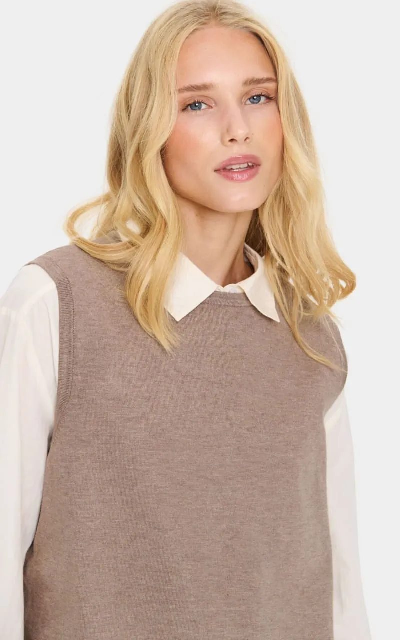 Saint Tropez- Mila Sweater Vest