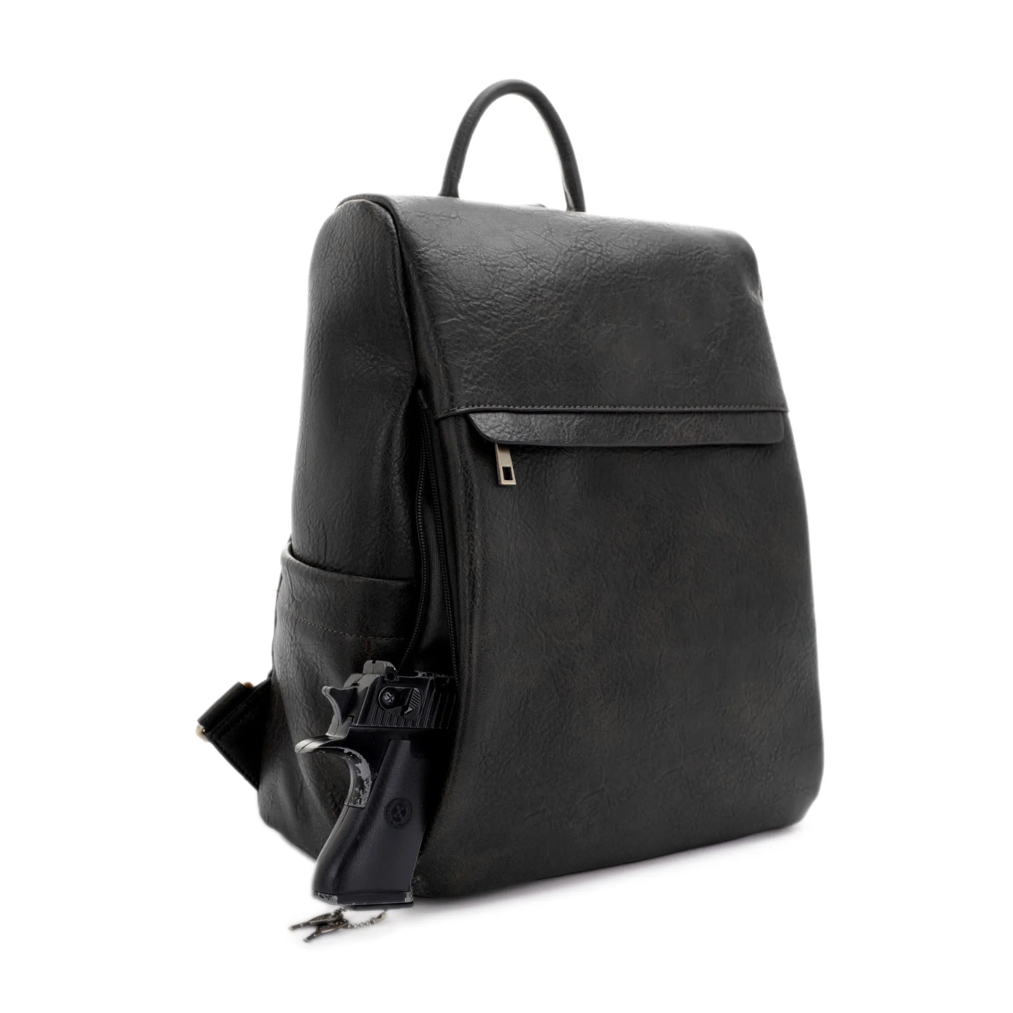 Sierra Concealed Carry Lock and Key Backpack Purse