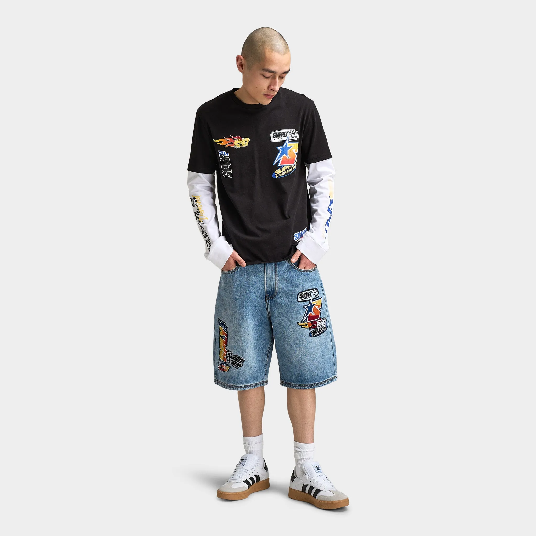 Supply & Demand Buddy Shorts / Blue