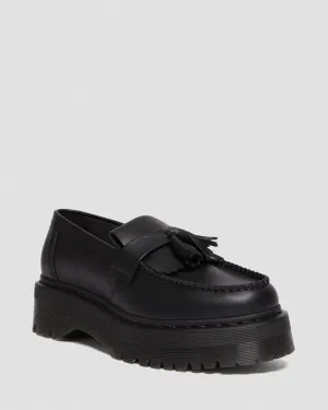 Unisex Vegan Adrian Felix Platform Tassel Loafers Black Felix Rub Off